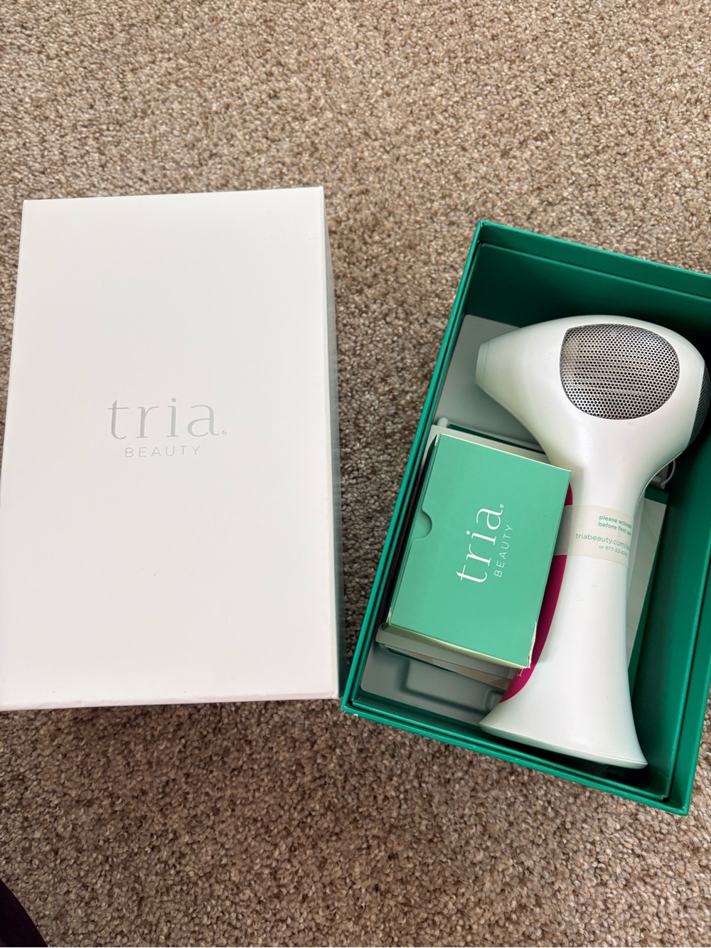 White At-Home Hair Removal Device — Precision Hair Reduction